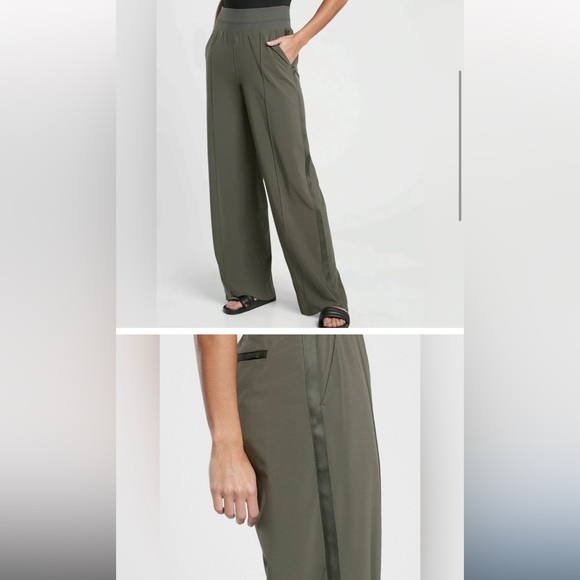 Athleta black Nolita wide leg pant plus size 24W - Picture 3 of 10